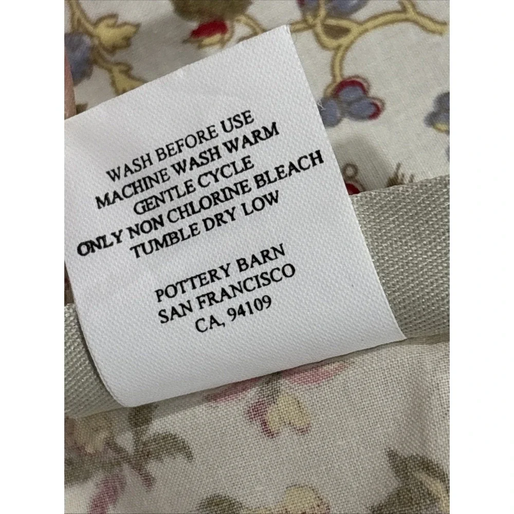 Pottery Barn Flat Sheet 88x107